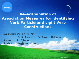 PowerPoint Template - National University of Singapore