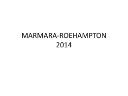 MARMARA-ROEHAMPTON 2014
