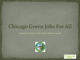 Green Jobs and the Stimulus Act