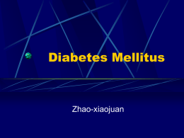 Diabetis Mellitus - China Medical University