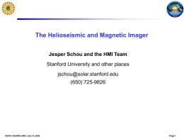 The Helioseismic and Magnetic Imager Instrument