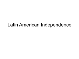 Latin American Independence