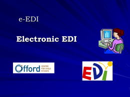 e-EDI Electronic EDI