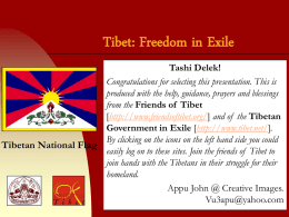 Freedom in Exile - Friends Of Tibet