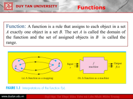 Title of Lesson - Duy Tan University