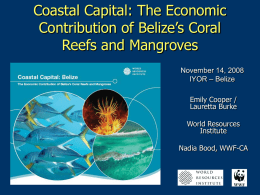 Economic Valuation of Coastal Ecosystems and MPAs in