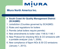 South Coast Air Quality District (SQMD) - Home