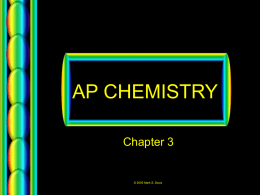 AP CHEMISTRY - Auburn School District
