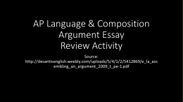 Introduction to AP Synthesis