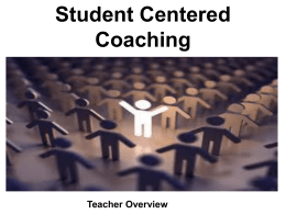 Student Centered Coaching