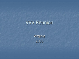 VVV Reunion - Vawter Family