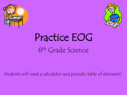 Practice EOG