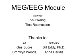 MEG/EEG Group - University of Pittsburgh