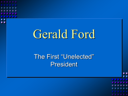 Gerald Ford - Sunny Hills High School