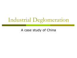 Industrial Deglomeration - Cheung Chuk Shan College
