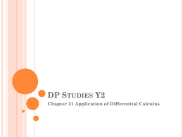 DP Studies Y2