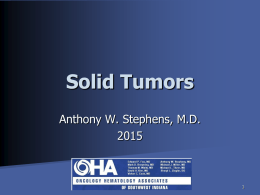 Solid Tumors