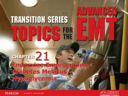 AEMT Transition - Unit 21 - Endocrine