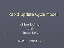 Rapid Update Cycle Model