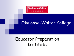 Okaloosa-Walton College