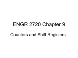 ENGR 2720 Chapter 9 - UNT College of Engineering