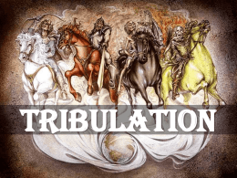 Tribulation - Grace Baptist Church
