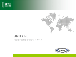 Слайд 1 - Unity Re | RUS