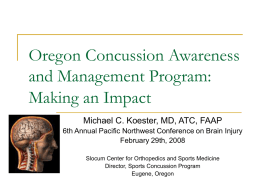 Evidence Based Medicine - Brain Injury Alliance of Oregon