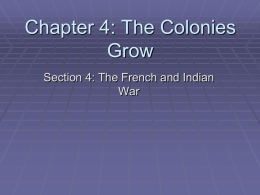 Chapter 4: The Colonies Grow - Matawan