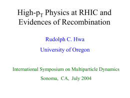 Review of high-pT physics at RHIC and evidences of