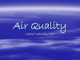 Air Quality - University of South Florida