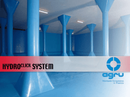 HYDROclick System - AGRU