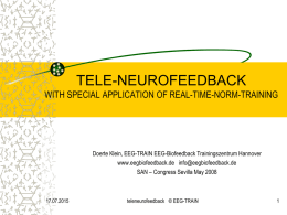 EEG - BrainMaster Neurofeedback