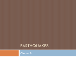 Earthquakes and Earth’s Interior