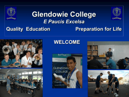 Glendowie College E Paucis Excelsa