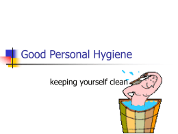 Good Personal Hygiene PPT
