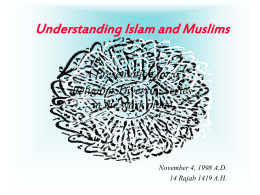 IslamiCity: Towards a Sound Presence in Mass Communication