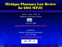 Pharmacy Law Review 2010