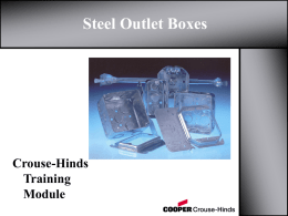 Steel Boxes - Cooper Crouse