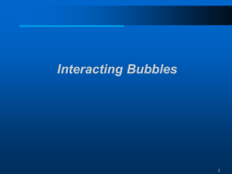 PowerPoint Presentation on Bubbles