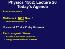 Phys132 Lecture 5