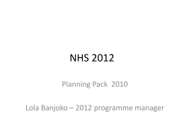NHS 2012