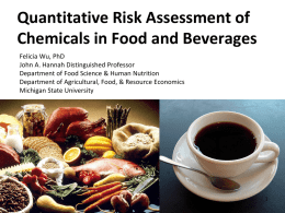Introduction to Risk Sciences & Environmental Risk