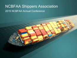 Shippers Association Proposition