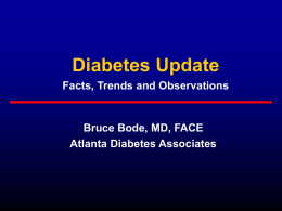 Diabetes Update(Bode - Atlanta)