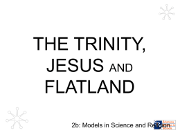 THE TRINITY, JESUS AND FLATLAND