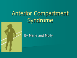 Anterior Compartment Syndrome
