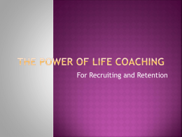 The Power of Life Coaching