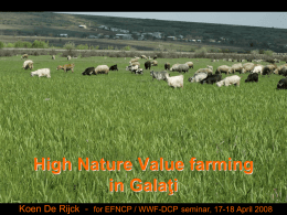 High Nature Value farming in Strandzha