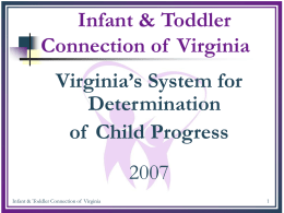 Infant & Toddler Connection of Virginia
